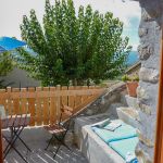La terrasse vue de l'int&eacute;rieur